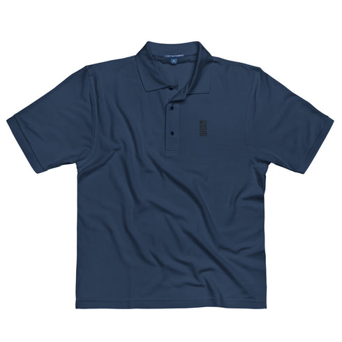 1STAR Coaches &God Vertical Onyx Men'S Premium Polo